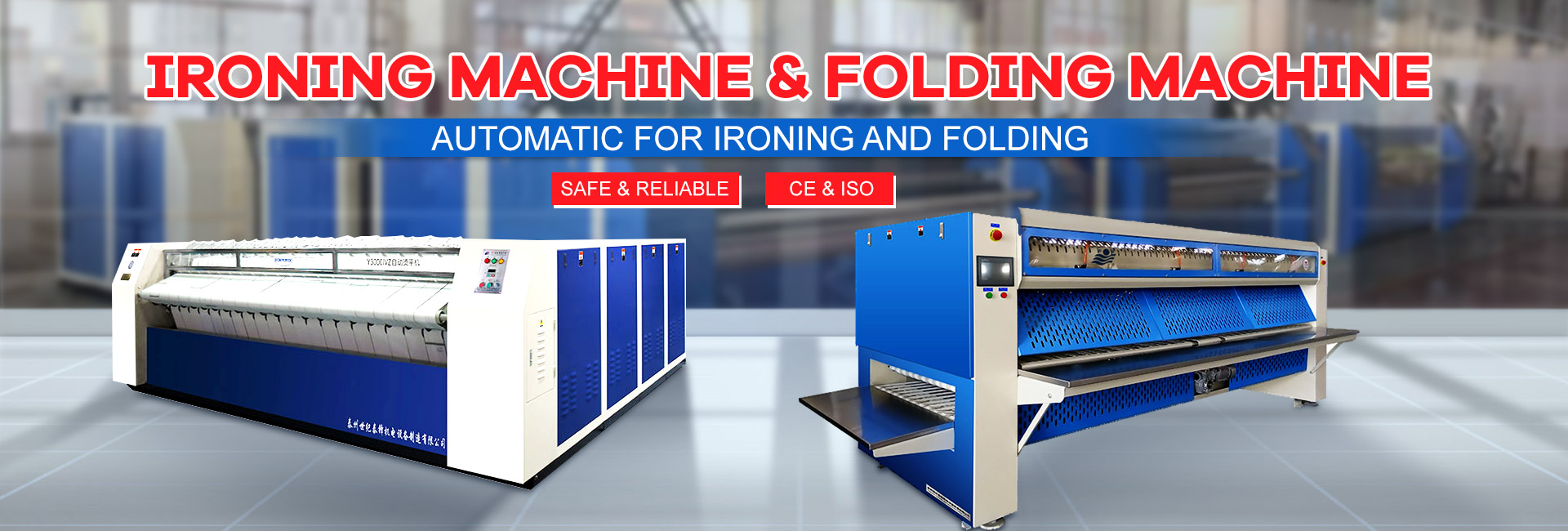 Ironing Machine & Folding Machine